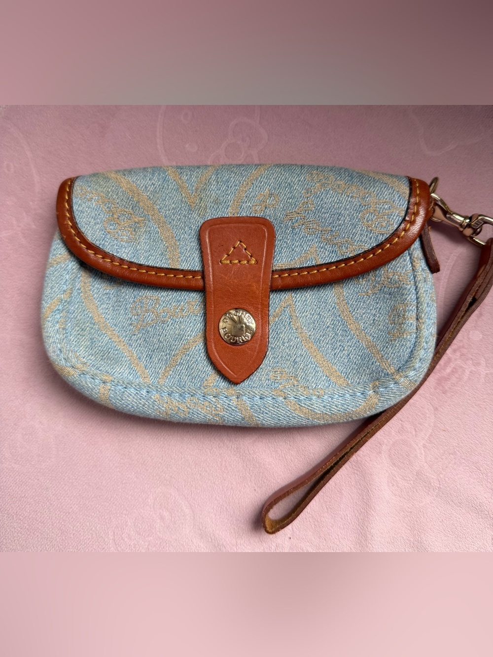 Dooney & Bourke Denim Wristlet 
Wallet Women’s - Picture 3 of 10
